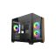 Cooler Master Elite 481 Wood Tempered Glass Black