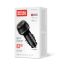 ColorWay Car Charger 2USB (Type-C PD65W + USB QC3.0 18W) 83W Black
