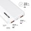 Logilink LiPo 10000mAh PowerBank White
