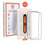 Mobile Origin Orange Screen Guard iPhone 15 Plus with easy applicator, 2 pack