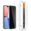Spigen iPhone 15 Pro Screen Protector EZ FIT GLAS.tR Privacy Transparency (2 Pack)