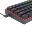 Redragon Fizz RGB, wired mechanical keyboard,RGB, red switch Black HU