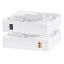 Thermaltake CT120 EX INFINITY ARGB Sync PC Cooling Fan (3-Fan Pack) Snow