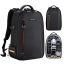 K&F Concept Lightweight Camera Backpack for Photographers 18L Black/Orange