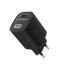 Gembird 60W USB Type-C fast charger LCD Black