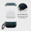 Burga Airpods Case for Airpods Pro 3 Black Hole