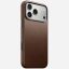 Nomad Traditional Leather Case for iPhone 17 Pro Max Brown