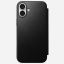 Nomad Modern Leather Folio case for iPhone 16 Plus Black