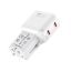 Mobile Origin 45W Travel Adapter EU/US/UK/AU PW26 White