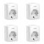 TP-Link Tapo P100 Mini Smart Wi-Fi Socket (4-pack)