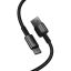 Baseus Tungsten Gold USB-A - USB-C 100W Cable 1m Black