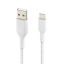 Belkin BoostCharge  Braided USB-C to USB-A Cable 1m White
