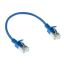ACT CAT6A U-FTP Patch Cable 0,15m Blue