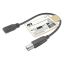 ACT USB Type-C female to USB-B 2.0 printer adapter cable 0,2m Black