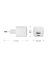 dbramante1928 re-charge Pro EU Wall Charger USB-C 30W+USB-A 18W White