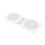 Dviced 2-in-1 Foldable Magnetic Wireless charger White