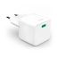 Hama Fast Charger GaN USB-C Super Mini Charger PD 65W White
