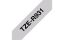 Brother TZe-R931 selyem szövet P-touch szalag (12mm) Black on Silver - 4m