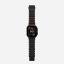 Nomad Stratos Band FKM for AW 45/46/49mm Black Titanium Ultra Orange