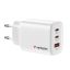 Verbatim Essentials GaN Wall Charger EU Plug 65W 3-Port White