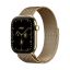 Apple Watch S12 Cellular 46mm Radiant Gold Titanium Case with Radiant Gold Milanese Loop - M/L