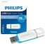 Philips Pendrive USB 2.0 16GB Snow Edition fehér-kék
