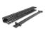 DeLock 19″ Cable Management Routing Panel with 3 openings 1U Black