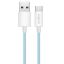 Logilink USB 2.0 C/M - A/M 60W cable 0,5m Blue