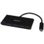 Startech 4-portos USB3.0 HUB Black