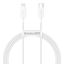 Baseus USB-C to Lightning Cable 1m White