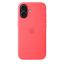 Apple iPhone 17 Silicone Case with MagSafe Bright Guava