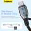 Baseus Pudding Series Fast Charging Cable With High-Speed Data Transmission Type-C to Type-C 100W 5A 1,2m Black