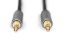 Digitus DB-510110-010-S Audio Connection Cable 3.5mm jack to 3.5mm jack 1m Black