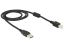 DeLock Cable USB 2.0 type A male > USB 2.0 type B male 1m Black