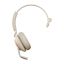 Jabra Evolve2 65 MS Teams Mono Bluetooth Headset + Charging Stand Beige