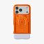 Spigen Classic C1 MagSafe case for iPhone 17 Pro Tangerine