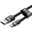 Baseus Cafule USB-Micro USB Cable 0,5m Black/Silver