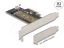 DeLock PCI Express x4 Card to 1xInternal NVMe M.2 Key M 80 mm LP