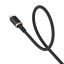 Baseus Dura Series 2.4A USB to Lightning Fast Charging cable 2m Black Gold