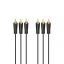 Hama FIC AV 3RCA-3RCA öszzekötőkábel 1,5m Black