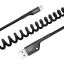 Baseus Fish Eye Spring USB-A - Lightning Cable 2A 1m Black