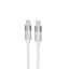 Avax CB316 GLOWY USB-C - USB-C cable 1m White