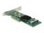 DeLock 8 port SATA PCI Express x8 Card with Connection Cable