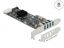 DeLock PCI Express x4 Card to 4x external USB 3.2 Quad Channel Low Profile Form Factor