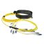 ACT Singlemode 9/125 OS2 Preterm fiber cable 24F LC Polarity Twist 30m Yellow