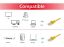 EQuip CAT6 U-UTP Patch Cable 0,15m Yellow