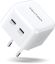 Vention 2-Port USB-C Charger White