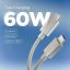 Spigen Essential USB-C to USB-C 60W Cable 1,5m Natural Titanium