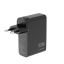 Gembird 4-port 100W GaN USB fast charger LCD Black