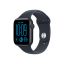 Apple Watch SE3 v2 Cellular 40mm Midnight Aluminium Case with Navy Blue Sport Band - M/L